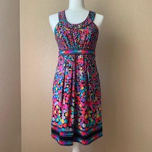 BCBG MaxAzria Multi-Colored Print Dress